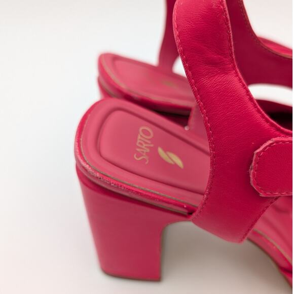 Sarto by Franco Sarto Flexa Natalie Dress Sandals Women's Pink Size US11M EU42 - Picture 15 of 15